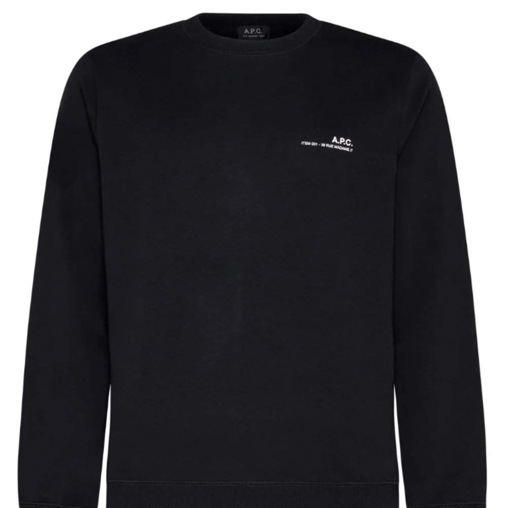 A.P.C. Logo Printed Crewneck Sweatshirt